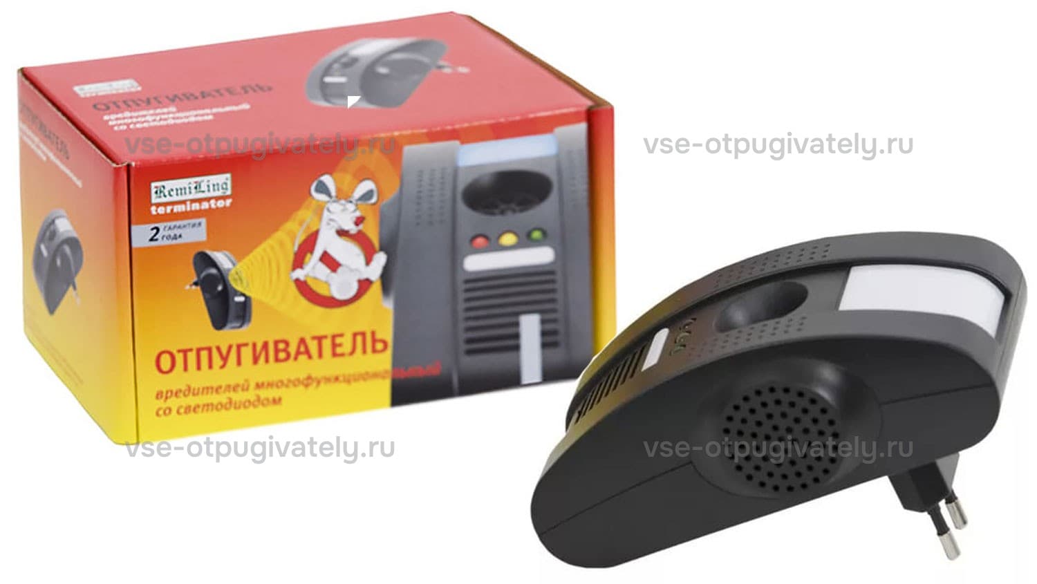 Remiling AN-B019 - ультразвуковой и электромагнитный отпугиватель грызунов
