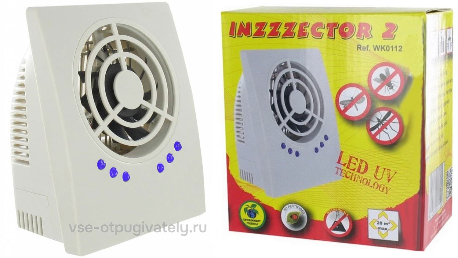 Weitech WK0112 INZZZEKTOR 2 - ловушка для комаров и мух