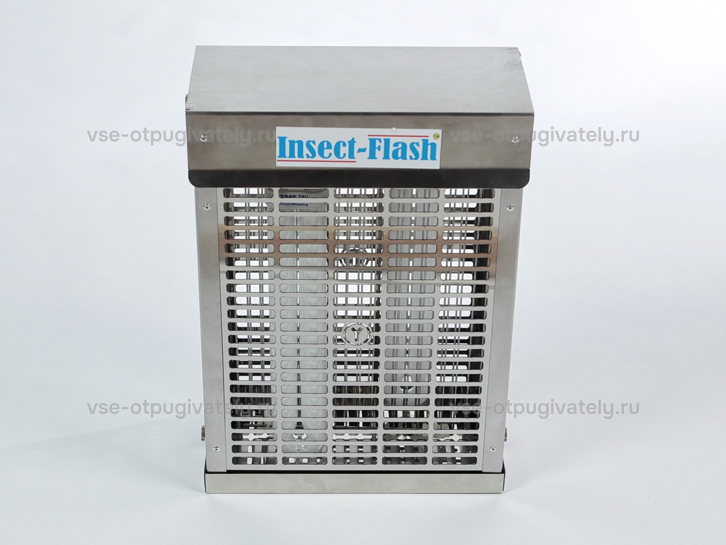 Уничтожитель летающих насекомых с высоковольтной сеткой YUTEC Insect-Flash IF-100 Zn — общий вид