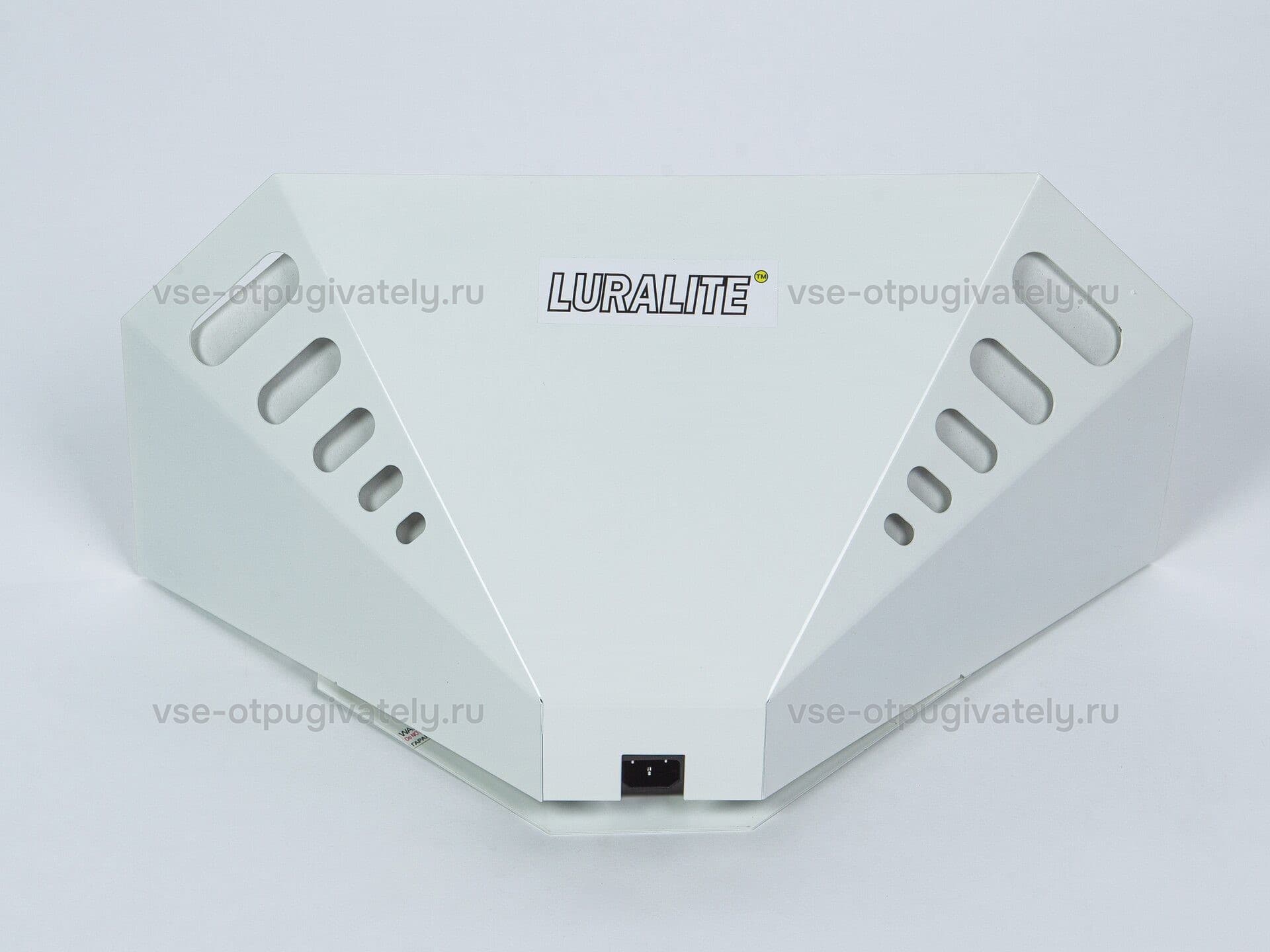 Настенный уничтожитель летающих насекомых на клеевой основе YUTEC Luralite Cento LUR-18 W — вид спереди