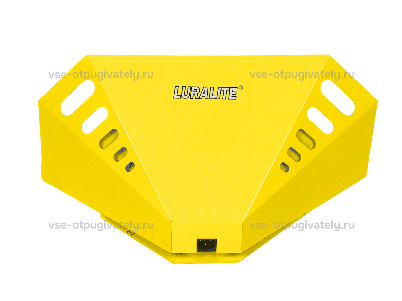 Настенный уничтожитель летающих насекомых на клеевой основе YUTEC Luralite Cento LUR-18 S/St Gold — изображение производителя, золотистый корпус