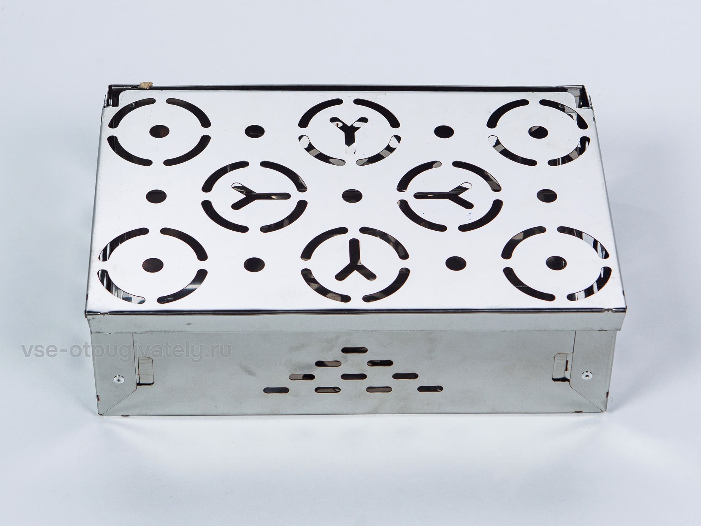Многоместная живоловка для крыс YUTEC Rodent Trap Multi RTR-4 S/St — вид сверху
