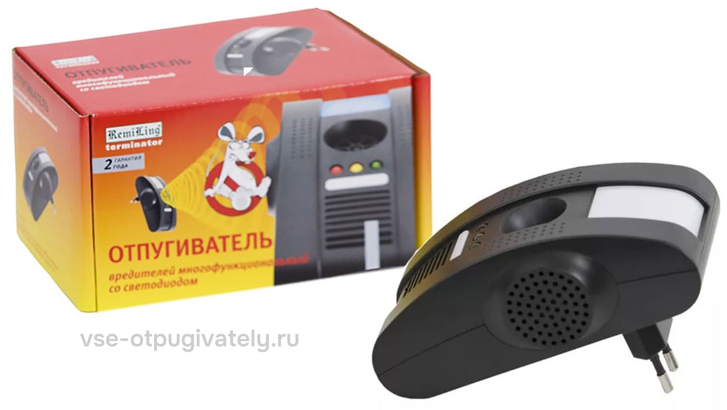 Remiling AN-B019 - ультразвуковой и электромагнитный отпугиватель грызунов