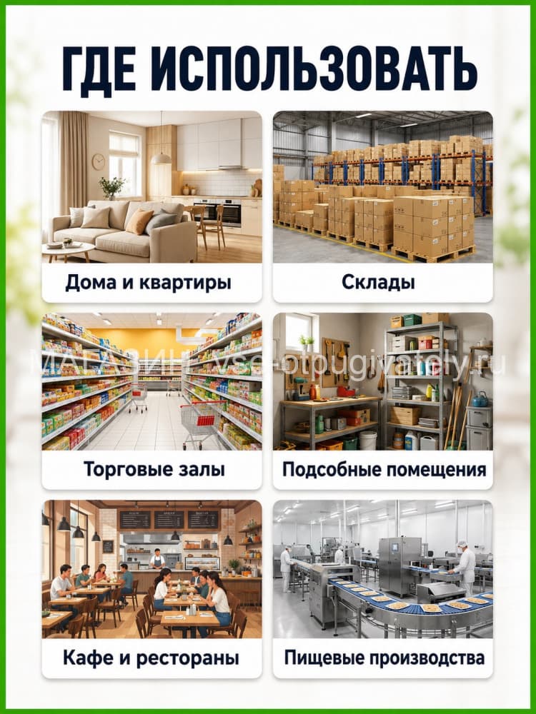 Цунами 2Б - ультразвуковой отпугиватель грызунов: крыс и мышей