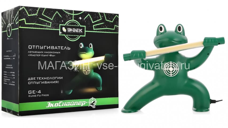 ЭкоСнайпер GE-4 Kungfu frog - отпугиватель комаров