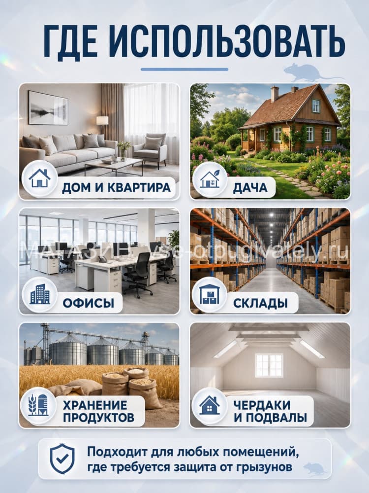 Электрокот Классик - ультразвуковой отпугиватель грызунов: крыс и мышей