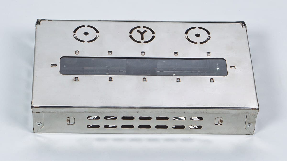 Многоместная живоловка для мышей YUTEC Rodent Trap Multi RTM-22 S/St из нержавеющей стали, вид сверху