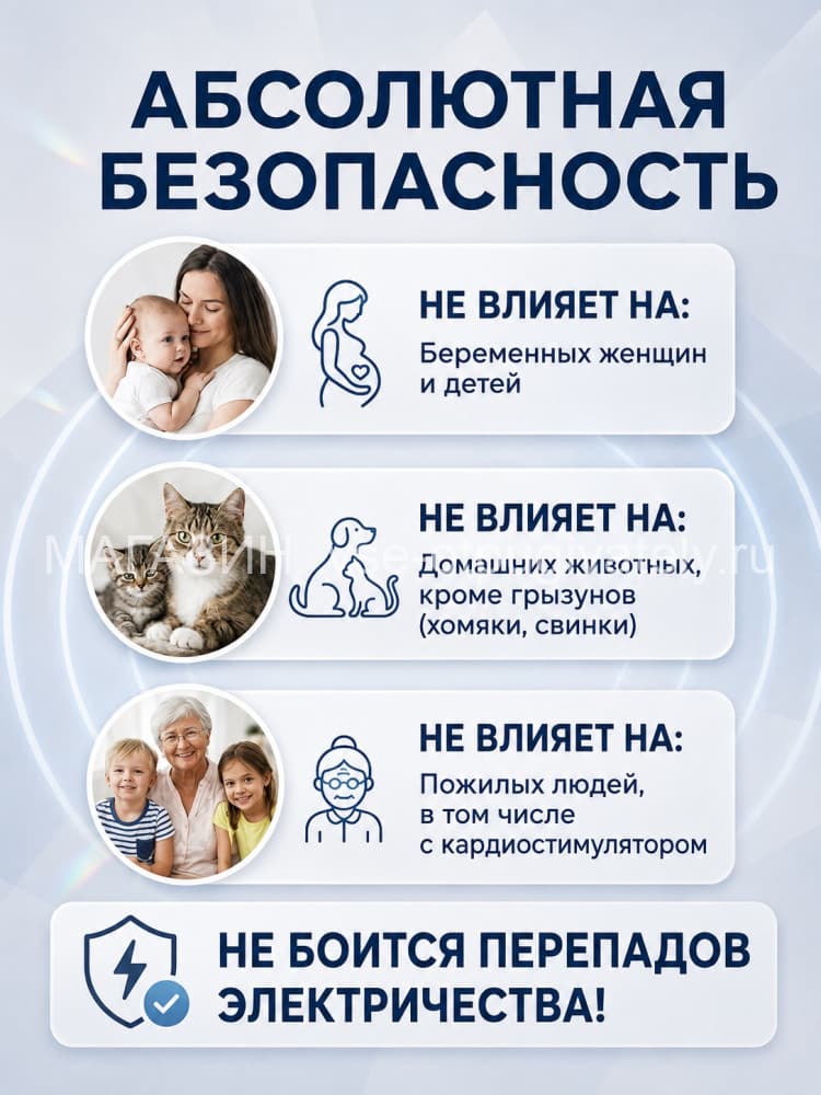 Электрокот Классик - ультразвуковой отпугиватель грызунов: крыс и мышей