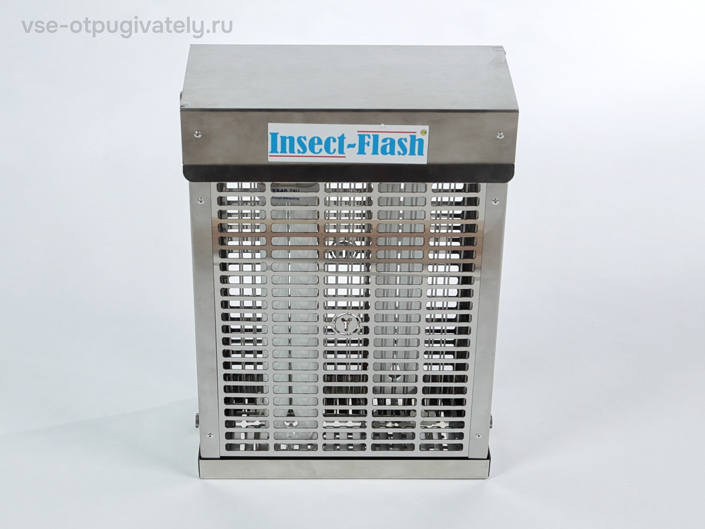 Уничтожитель летающих насекомых с высоковольтной сеткой YUTEC Insect-Flash IF-80 Zn — общий вид