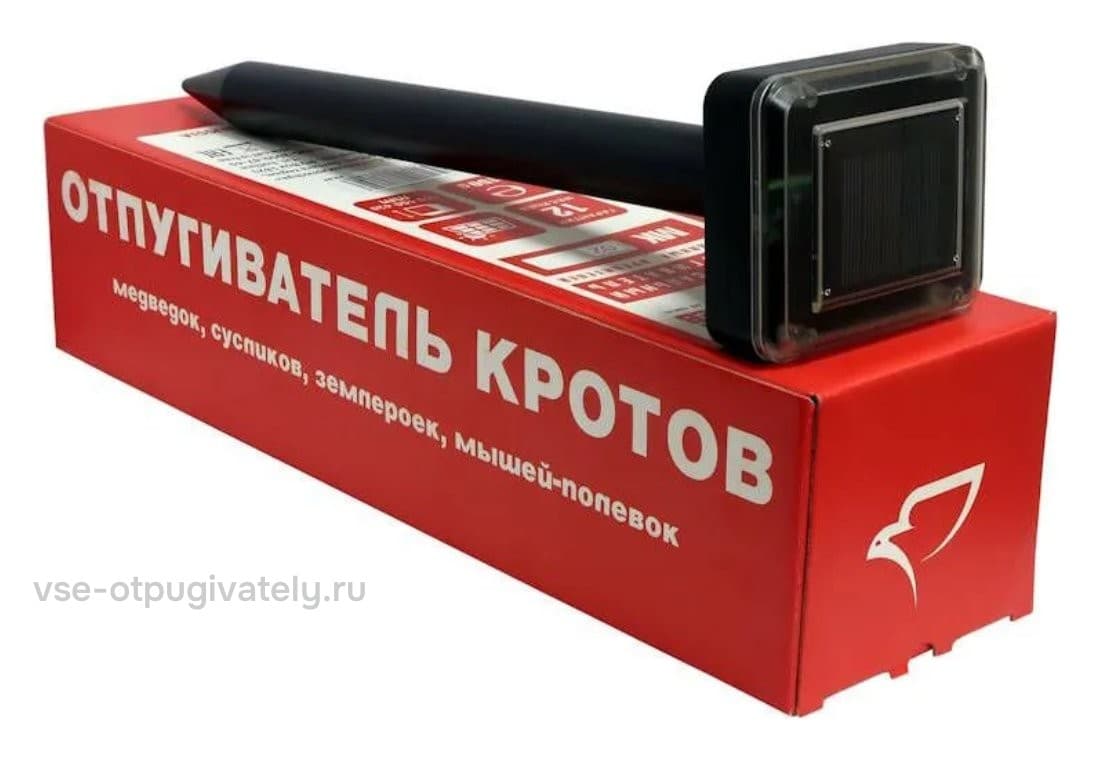 Ястреб МК.02 - отпугиватель кротов, медведок и змей — фото производителя