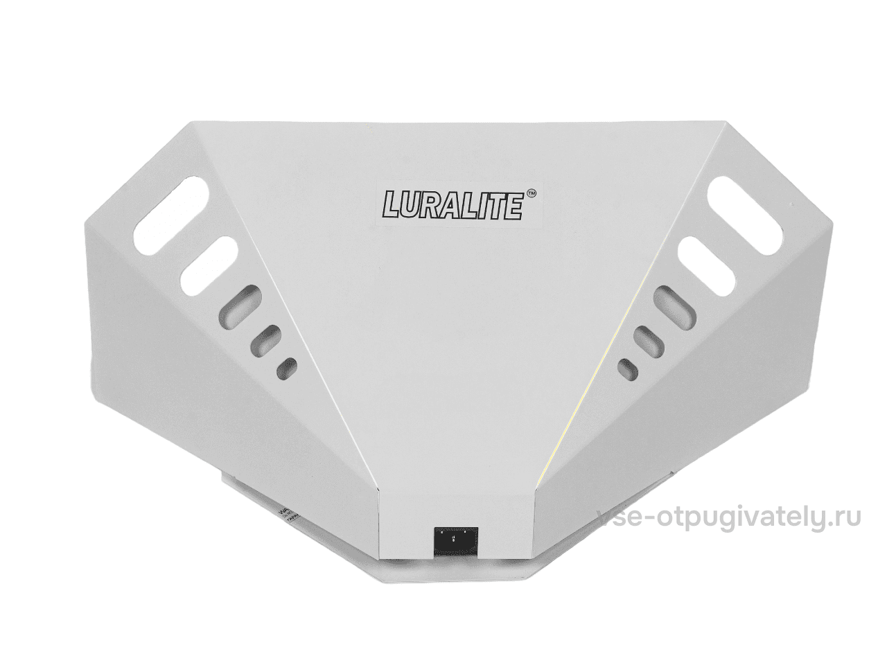 Настенный уничтожитель летающих насекомых на клеевой основе YUTEC Luralite Cento LUR-18 S/St — изображение производителя, серебристый корпус
