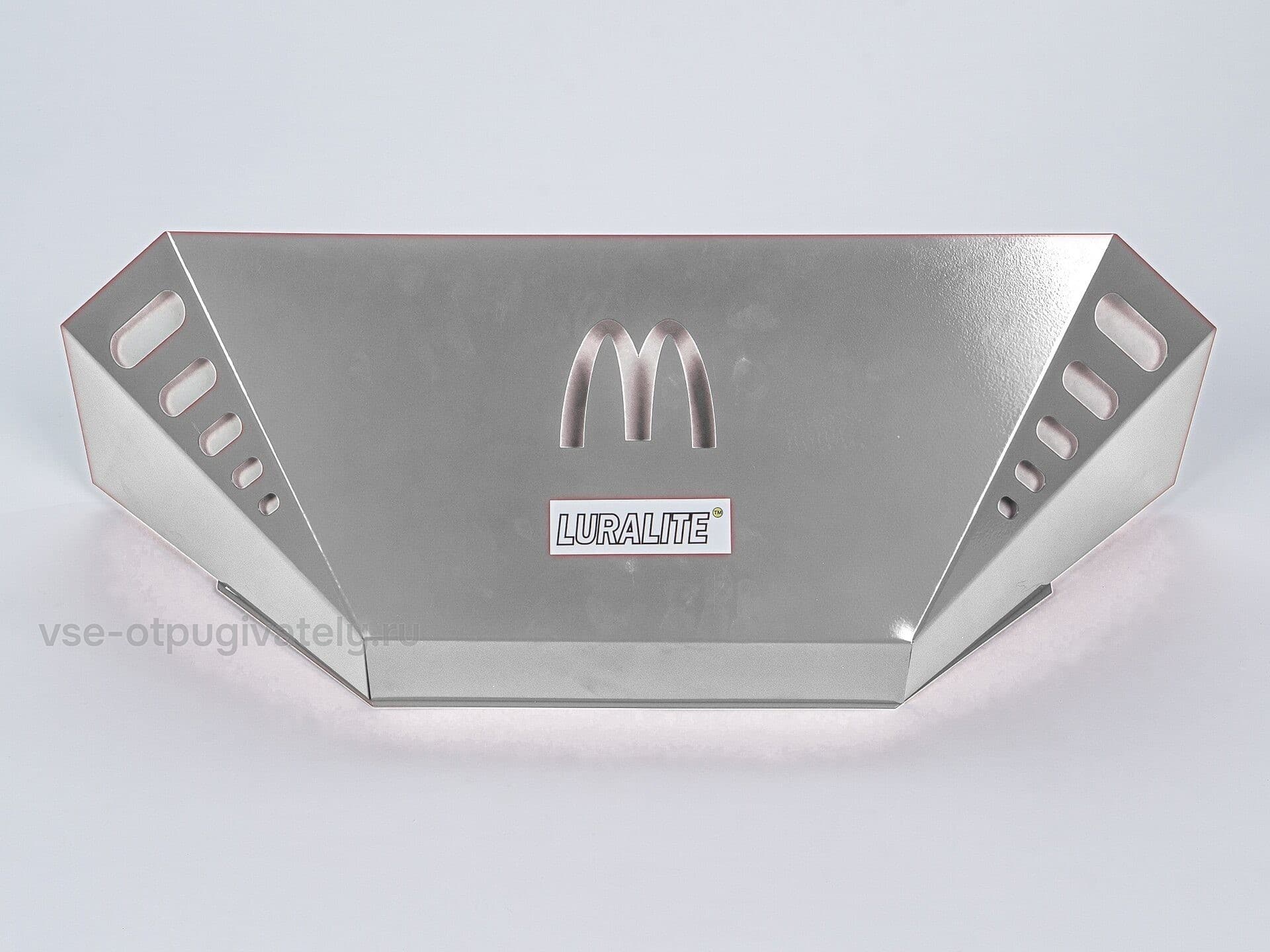 Настенный уничтожитель летающих насекомых на клеевой основе YUTEC Luralite Professional LUR-36 W — вид спереди