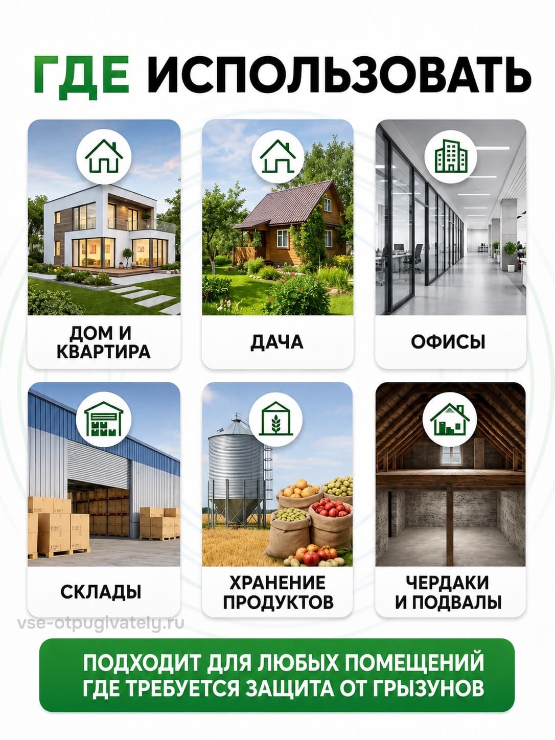 Электрокот-Турбо - ультразвуковой отпугиватель грызунов: крыс и мышей