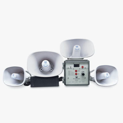 Биоакустический отпугиватель птиц Биозвук Квадро (с четырьмя динамиками)