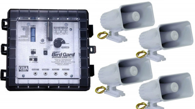Bird Gard Super Pro PA-4 - биоакустический отпугиватель птиц с 4 динамиками