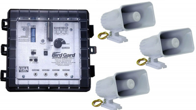 Bird Gard Super Pro PA-4 - биоакустический отпугиватель птиц с 3 динамиками