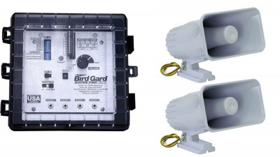 Bird Gard Super Pro PA-4 - биоакустический отпугиватель птиц с 2 динамиками
