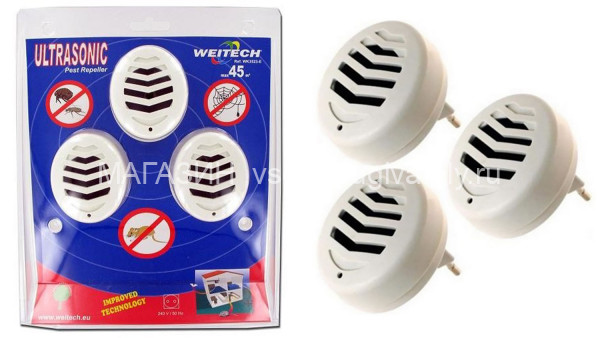 Weitech WK-3523 - комплект ультразвуковых отпугивателей мышей