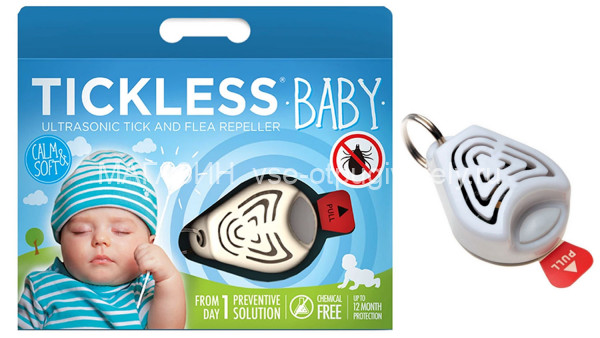 TickLess Baby - ультразвуковой отпугиватель клещей для детей