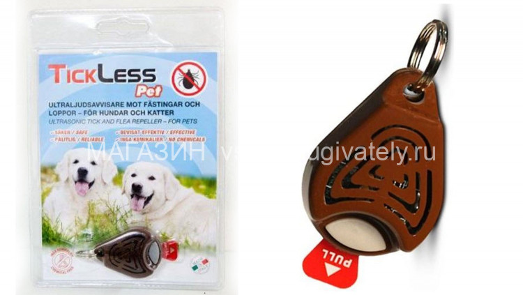 Купить TickLess Pet - ультразвуковой отпугиватель клещей для домашних ...