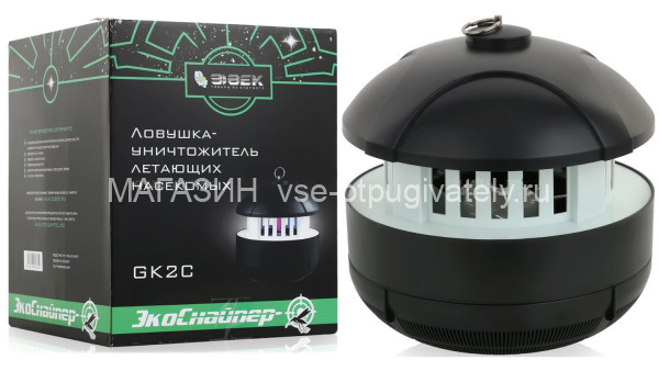 ЭкоСнайпер GK2C - уничтожитель насекомых, комаров, мошки