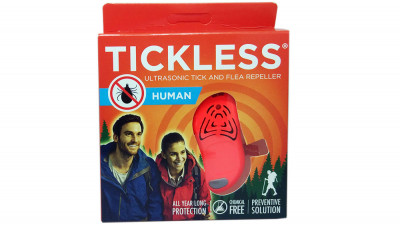 Tickless Human - ультразвуковой отпугиватель клещей для людей (красный)
